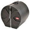 SKB 12" x 14" Floor Tom Case with Padded Interior, D-Shaped Drum Design, and Molded in Feet for Upright Positioning and Stability, Black - 2 of 3