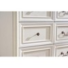Sapphtopaz Farmhouse Drawer Dresser for Bedroom Closet Organizers and Storage with Natural Texture Drawer Organizer for Bedroom, Hallway - 4 of 4
