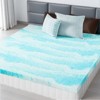 FURNIinspire Mattresses Memory Foam Cooling Gel 2 Inches Mattress Bed Topper For Back Pain - 4 of 4