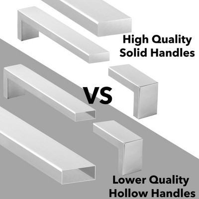 Brushed Nickel 25" Modern Stainless Steel Bar Pull