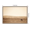 Amanti Art Badlands Bison Sepia by Nathan Larson Canvas Wall Art Print Framed 23 x 16-in. - 4 of 4