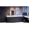 Urban Ambiance Luxury Cosmopolitan Bath Light 5''H x 20.375''W,  Brushed Nickel Finish,  Tustin Collection, UHP4050 - 2 of 4