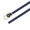INSPIRE CHIC Women's Skinny Extra 8-Shaped Golden Buckle Holeless Waist Belts - 3 of 4
