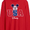 Men's - Disney - Mickey USA Long Sleeve Graphic T-Shirt - 2 of 3