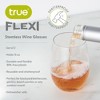 True Flexi Stemless Wine Glass, Clear Plastic Tumblers, Stemless Flexible Wine Glass, 15 Ounces, Drinkware, Clear, Set of 2 - 2 of 4