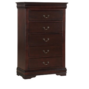 CAVINAS Dresser for Bedroom,Dressers & Chest of Drawers 5 Drawers and Metal Handle for Living Room,Office,Entryway - 1 of 4