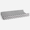 Bacati - MixNMatch Gray Pin Dots Changing Pad Cover - 2 of 4
