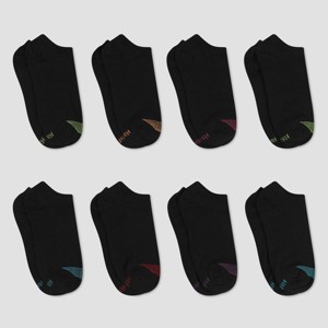 Hanes Premium Women's Cool Comfort Lightweight 6+2 Bonus Pack No Show Socks - 5-9 - 1 of 4