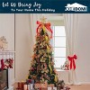 Joiedomi 6 FT Christmas Collapsible Tree Pop Up Christmas Tree with 350 LED Warm White Lights for Indoor Outdoor Garden Holiday Decoration - 4 of 4