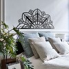 Art Nouveau Mandala Metal Wall Art – Bohemian Home Office Living Room Decoration - 2 of 4
