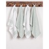 KAF Home Set of 4 Monaco Relaxed Casual Slubbed Kitchen Towel | 100% Cotton Farmhouse Dish Towel, 18 x 28 Inches | Set of 4 - 2 of 3