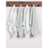 KAF Home Set of 4 Monaco Relaxed Casual Slubbed Kitchen Towel | 100% Cotton Farmhouse Dish Towel, 18 x 28 Inches | Set of 4 - image 2 of 3