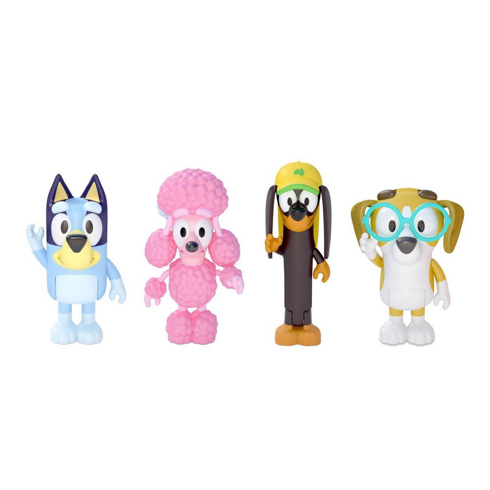 UPC 630996130148 product image for Bluey Friends Figures - 4pk | upcitemdb.com