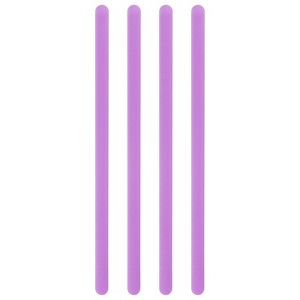 Unique Bargains Reusable Resin Liquid Paint Arts DIY Crafts Silicone Stir Sticks 5.5" 4 Pcs - 1 of 4
