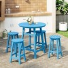 WestinTrends Malibu All Weather Hdpe Outdoor Patio Counter Height Dining Set (5-Piece) - 2 of 4