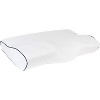 Healthy Spirit Contour Cervical Neck Pillow | Neck Pillow for Pain Relief Orthopedic Neck Support Shoulder Pain, White, 1 Count - 2 of 4
