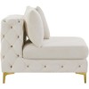 Meridian Furniture,Tremblay Velvet Armless Chair - 4 of 4