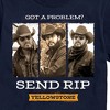 Men's - Yellowstone - Got A Problem Send Rip Short Sleeve Graphic T-Shirt - 2 of 4