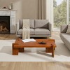 Art Leon Solid Ash Wood Combination Coffee Table - 2 of 4