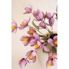 Botanica Purple Faux Flower Stem – 28" Tall Foam Design by Kalalou - 3 of 3