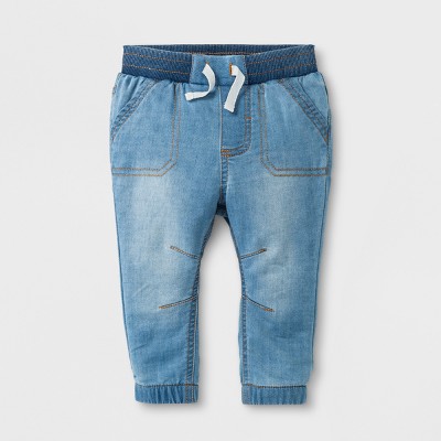 baby boy denim joggers