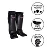 Amber Fight Gear Ultimate MMA Shin & Instep Protector, Durable Nylon with Reinforced Leather Face, Adjustable Straps for Comfortable Fit, Medium - 4 of 4