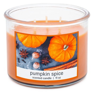 11oz Glass Jar Pumpkin Spice Candle
