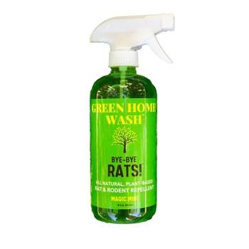 GREEN HOME WASH Bye-Bye Rats Natural Rat & Rodent Repellent - 16oz