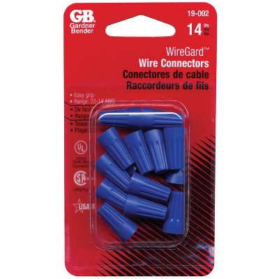 Gardner Bender Winggard 22-16 Ga. Copper Wire Wire Connector Blue 14 Pk ...