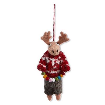 tagltd Moose W/ Lights Ornament