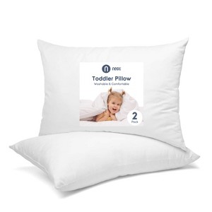 Nestl Toddler Pillow for Sleeping, Small Kids Pillow for Nap, School, Car or Travel, 13 X 18 - 1 of 4