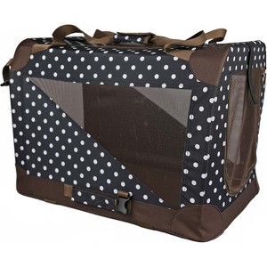 Pet Life Folding Zippered 360° Vista View House Pet Crate - 1 of 3