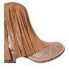 Women's Wo's Trippin Western Fringe With Glitter Booties - Very G - 2 of 2