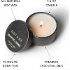 Craft & Kin Set of 6 Scented Votive Candles 10 Hour Burn Time Each Assorted Scents Including Eucalyptus & Orange, Fireside, Oakwood & Vetiver - 4 of 4