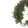Kurt Adler 9-Foot Sierra Green Garland With 50 Warm White LED Lights - 4 of 4