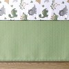 The Peanutshell Baby Crib Bedding Set for Boys, Dinosaur Nursery Decor, Sage Green, Crib Comforter Set - 4 of 4