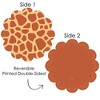 Big Dot of Happiness Giraffe Print - Safari Party Round Table Decorations - Paper Chargers - Place Setting For 12 - 3 of 4