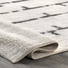 Nuloom Avril Pet Friendly Premium Machine Washable Stripe Wool Area Rug - 4 of 4