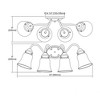 Thomas Lighting Califon 4 - Light Vanity in  Brushed Nickel - 2 of 2