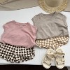 MyKids-USA Baby Checkerboard Pattern Casual Summer Shorts - 3 of 4