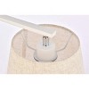 Elegant Lighting Tomlinson 1 light white table lamp - 4 of 4
