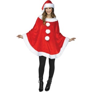 Fun World Santa Shawl Adult Costume - 1 of 1