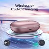 OFNEX Wireless Earbuds Bluetooth 5.3 Headphones 90 Hrs Playtime Ear buds with Wireless Charging Case Power Display Over-ear Earphones - 3 of 4