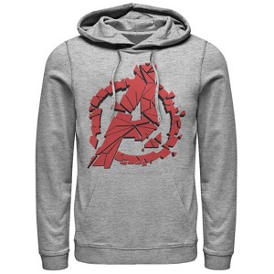Men's Marvel Avengers: Endgame Shatter Logo Pull Over Hoodie - 1 of 3