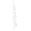 vidaXL 8 ft White Slim Artificial Half Christmas Tree – Economical, Easy-to-Assemble, Lifelike PVC Material - 4 of 4