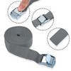 Unique Bargains Cargo Tie Down Straps Heavy Load Lashing Straps Travel Luggage Strap Adjustable with Cam Lock Buckle for Car Truck - 2 of 4