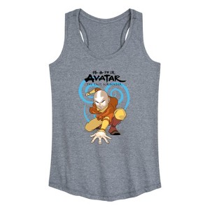 Women's - Avatar: The Last Airbender - Team Avatar Graphic Racerback Tank - 1 of 4