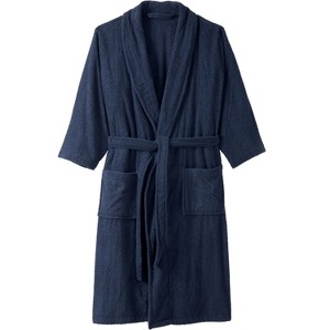 KingSize Men's Big & Tall Tall Terry Bathrobe With Pockets - 1 of 4