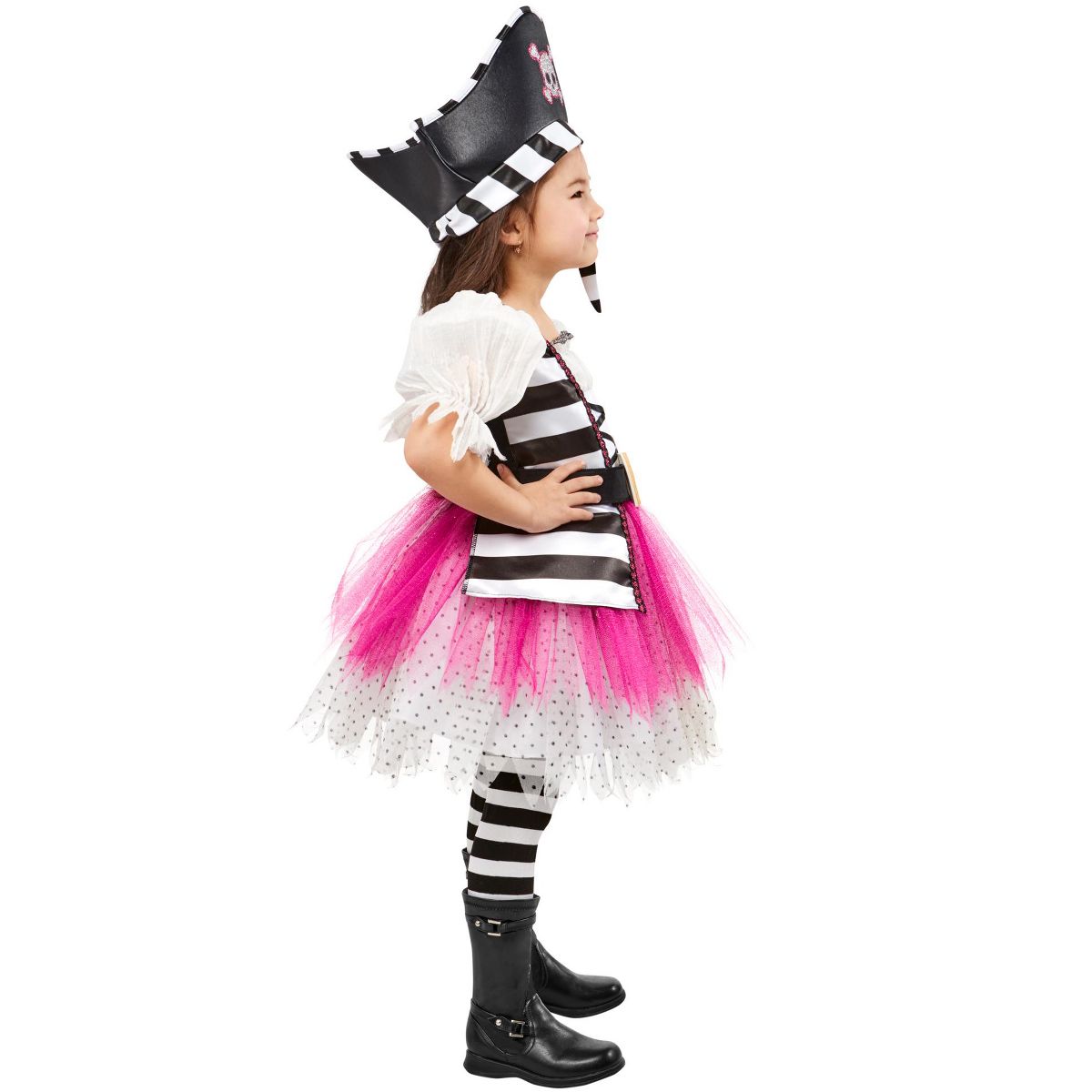 Rubies Pink Plundering Pirate Toddler Girls Costume - thumbnail 3