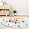 Sweet Jojo Designs Boy Baby Security Blanket Airplane Green and Blue - 2 of 4